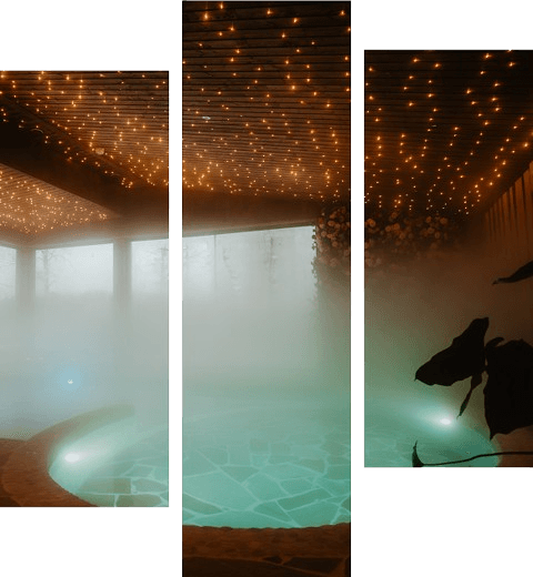 Arctic hot spring experience at Aito Resort