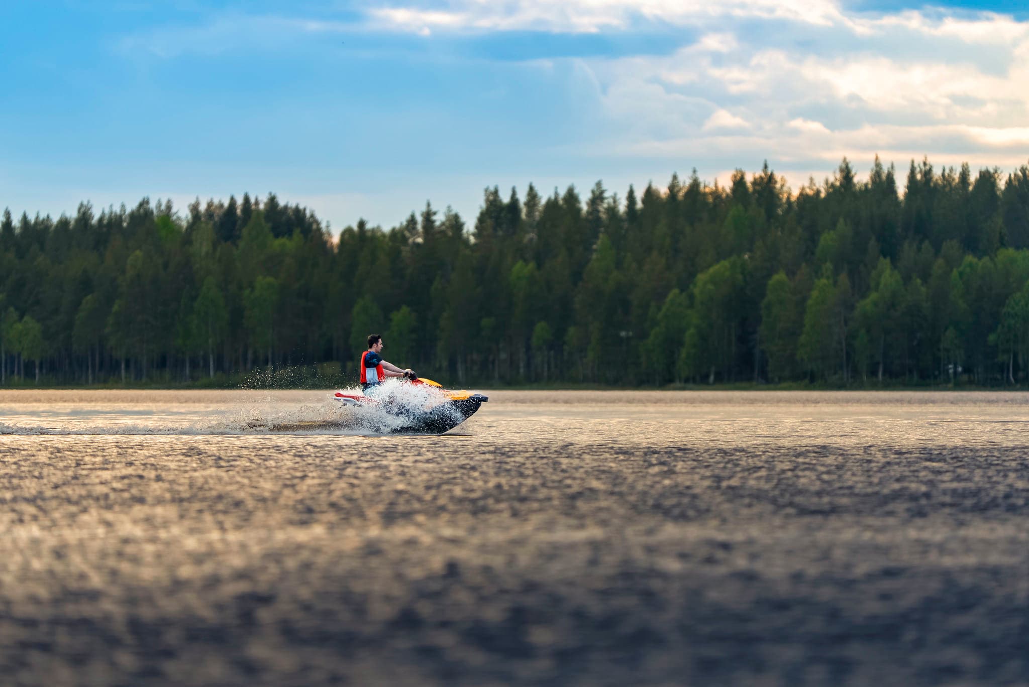 Jet Ski Ride on the Lake